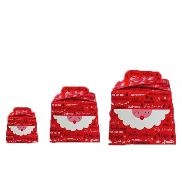 Cajas de Paneton de navidad