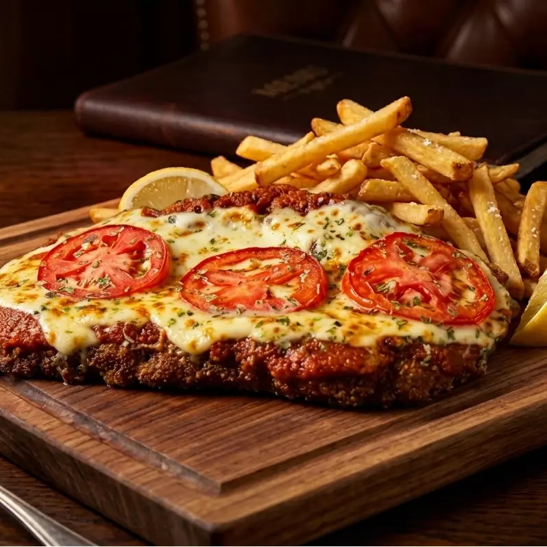 Milanesa a la napolitana