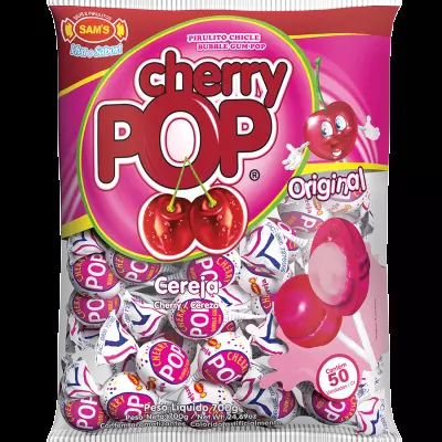 PIRULITO CHERRY POP CEREJA 700G X 50
