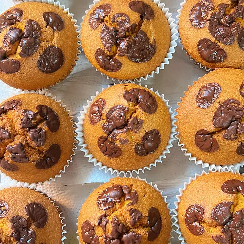 Bolinho de Cenoura copinho + chocola