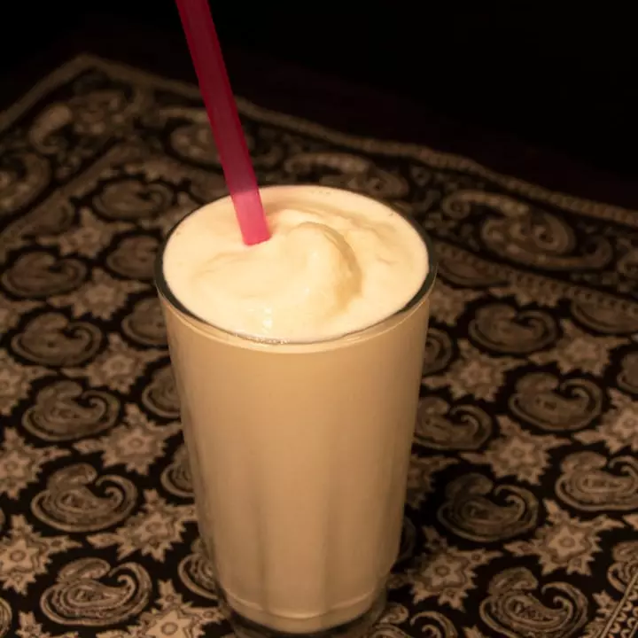 Malteada de vainilla