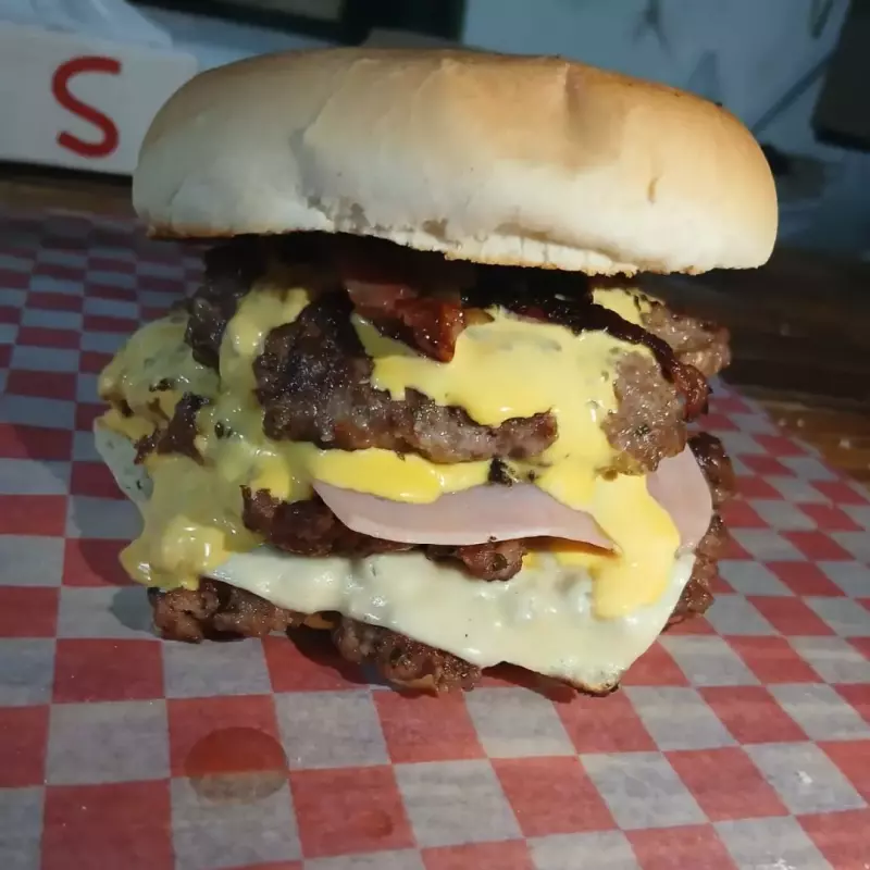 Hamburguesa Casera triple