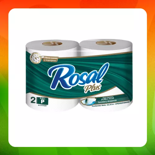 Bulto Rosal Papel Verde 2Rollos 215h