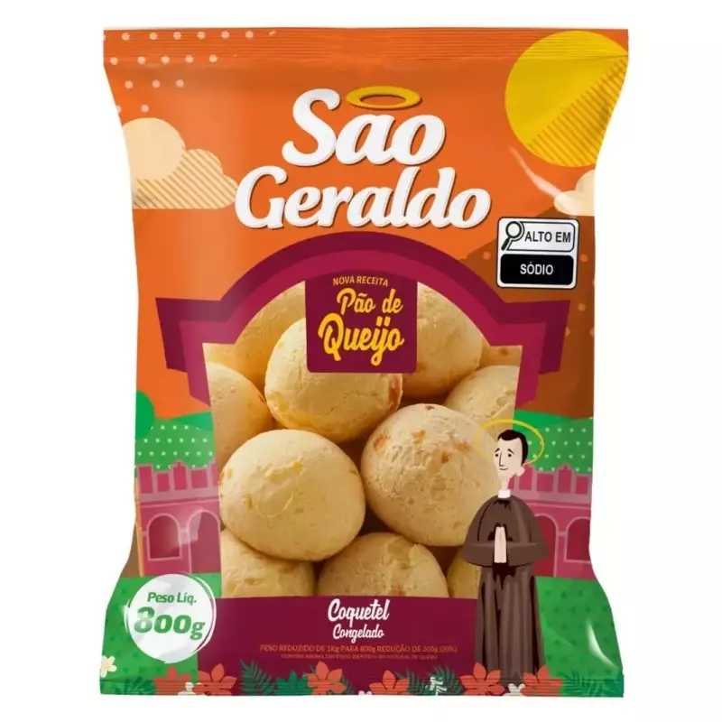 Pão de Queijo São G. Congelado 800g