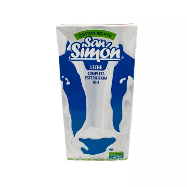 Leche completa san simón 1L
