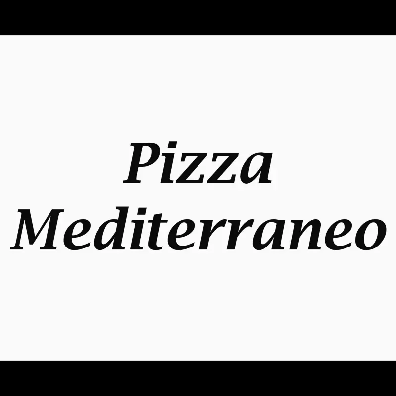 Pizza Mediterraneo