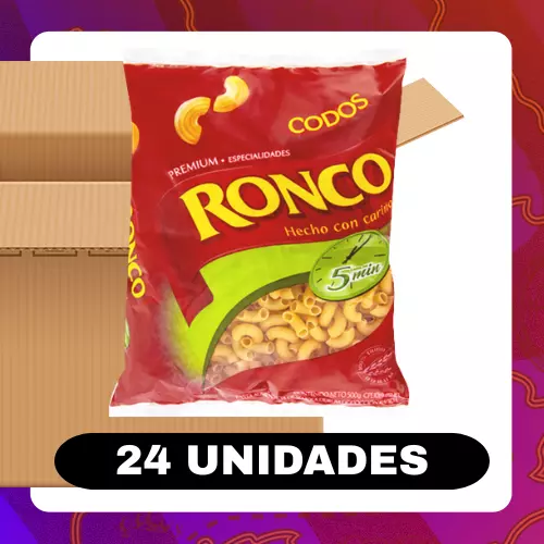 Bulto Ronco Pasta Codos 500g