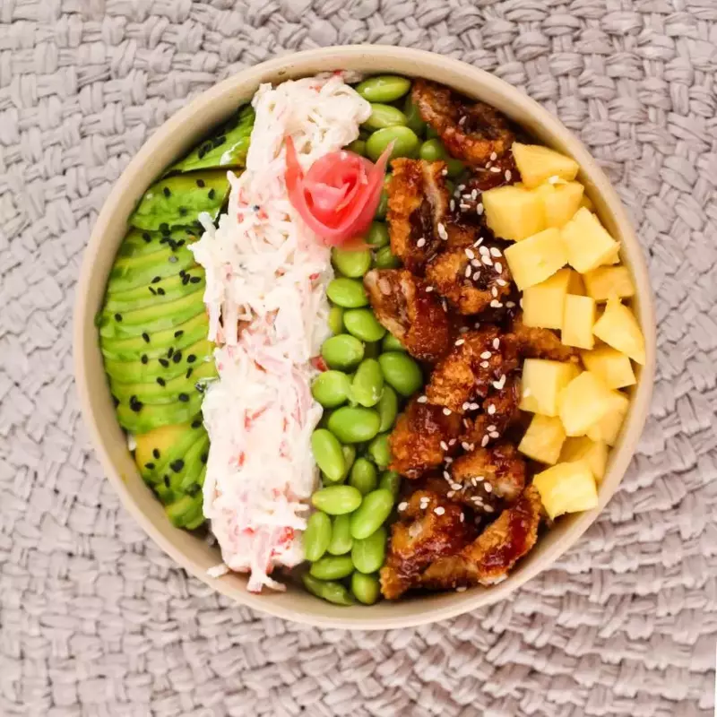 *Poke Bowl Caribe