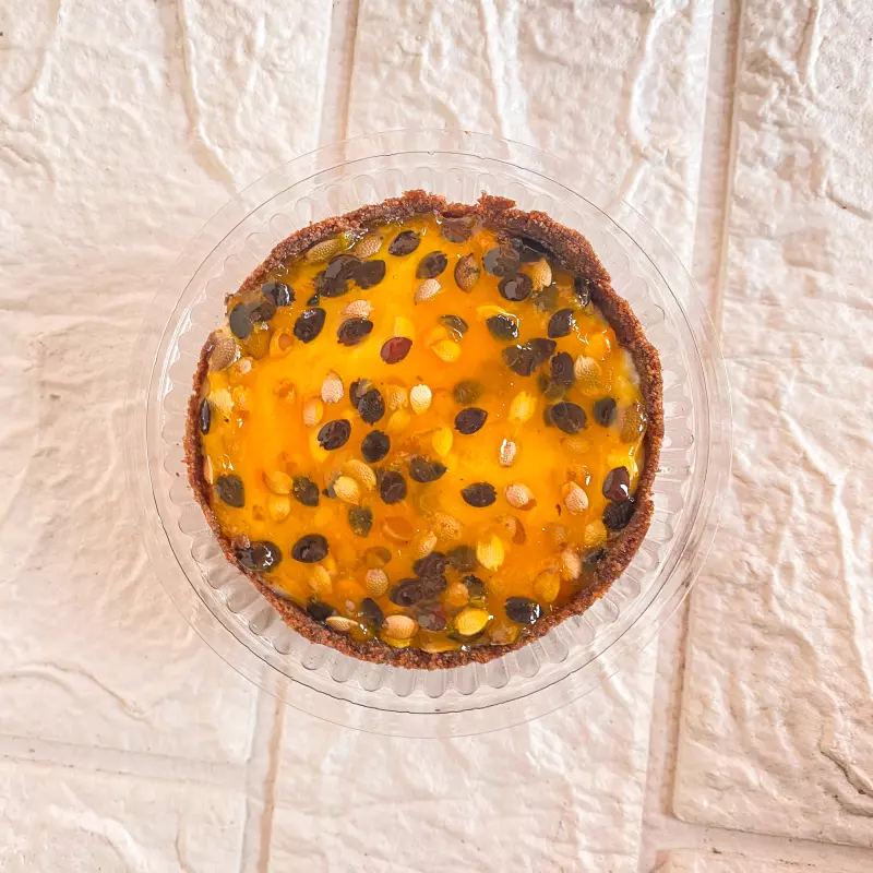 Torta Maracujá com Chocolate