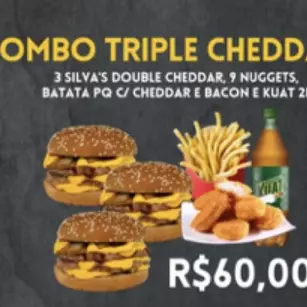 COMBO TRIPLO CHEDDAR + kuat