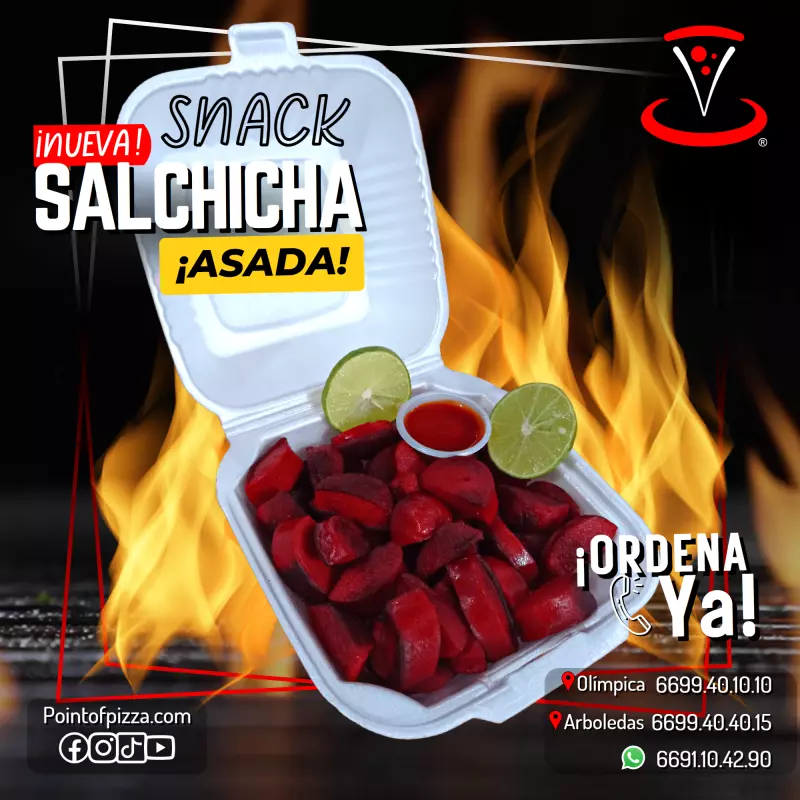 SALCHICHA ASADA $70