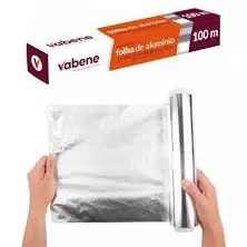 FOLHA DE ALUMINIO VABENE 30CMX100MT