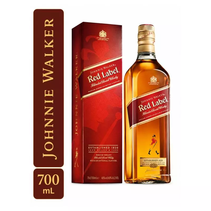 Botella Whisky Red Label 700mL