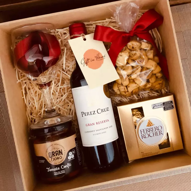 CESTA DE VINHO MENU GOURMET