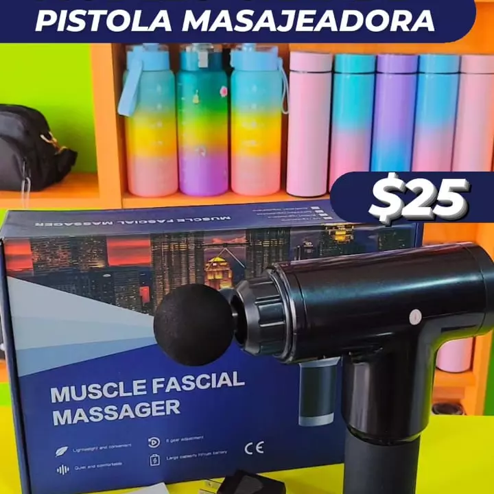 Pistola masajeadora