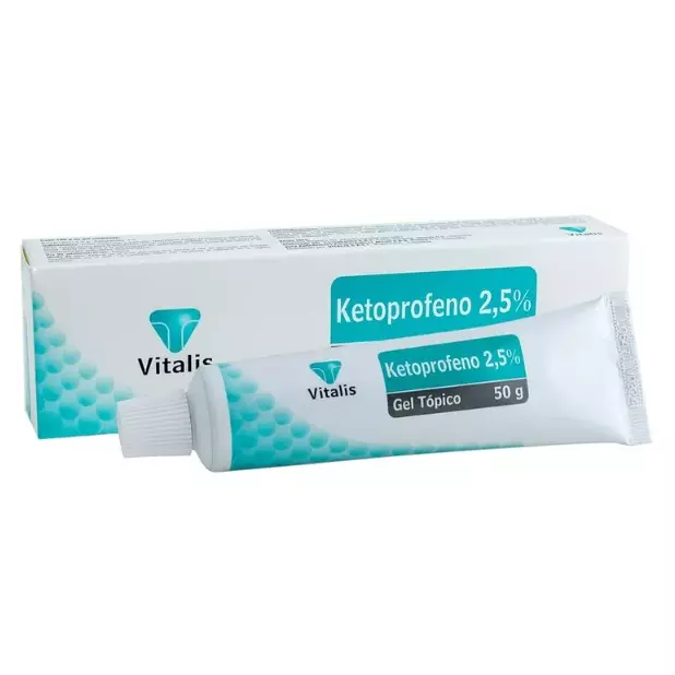 KETOPROFENO 2.5% GEL TOPICO 50 GR