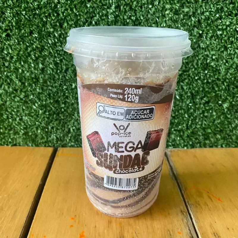 Sorvete Sundae Chocolate