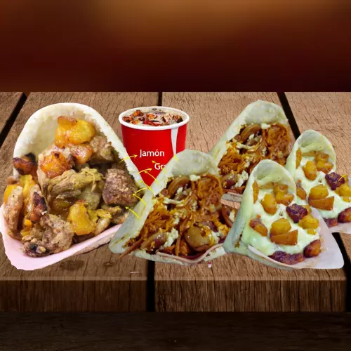 AREPA 6 INGREDIENTES