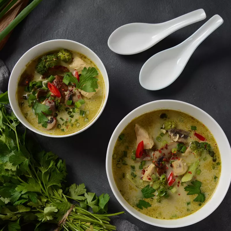 Sopa Thai Congelada (baja en carbs)