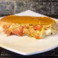 Dog linguiça prensado