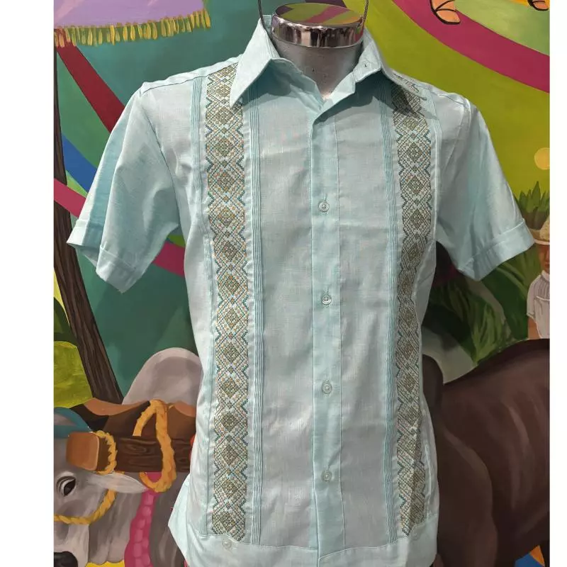 Guayabera Imperial Menta