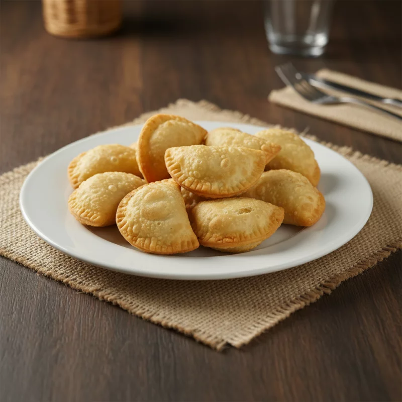 Pastel frito c/ queijo