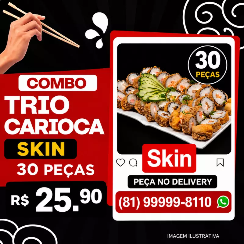 Trio carioca Skin