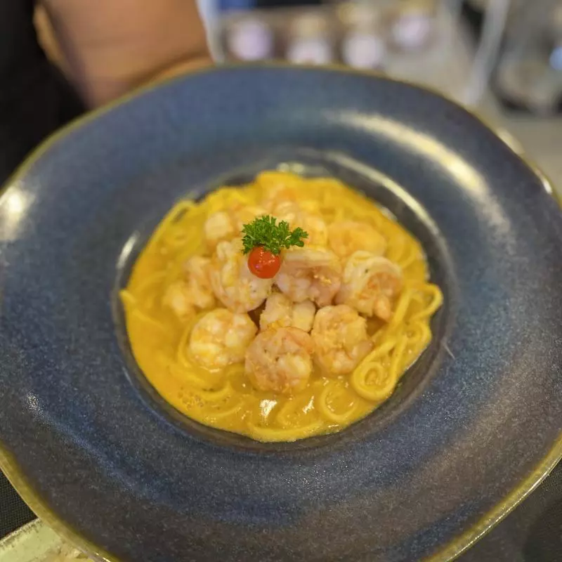 TALHARIM COM CAMARÃO EXECUTIVO