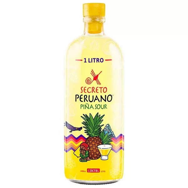 Coctel Secreto Peruano Piña 12º 1 Lt