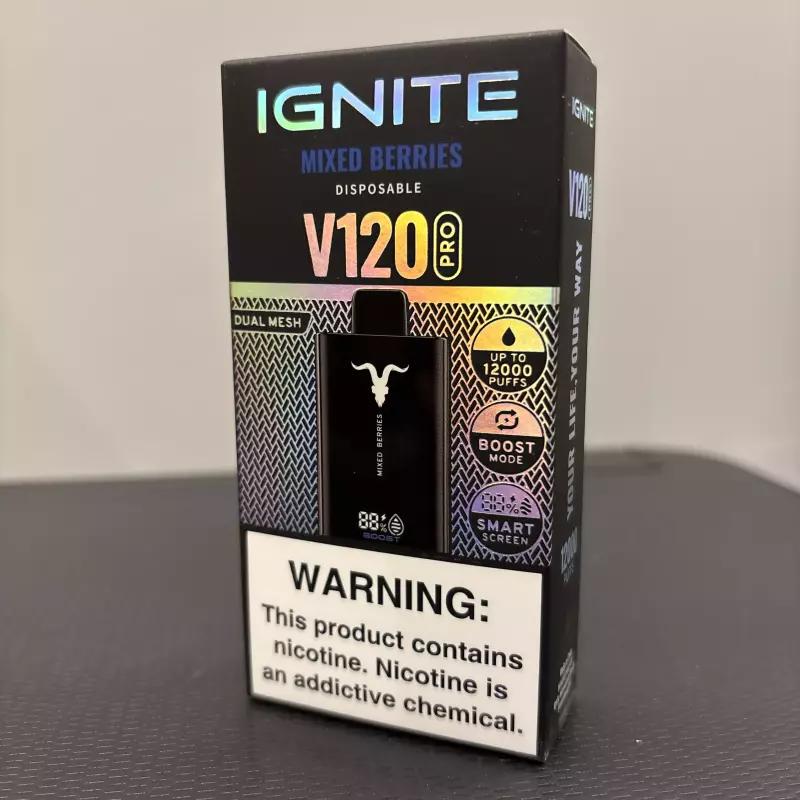 IGNITE V120 Pro  Frutas vermelhas