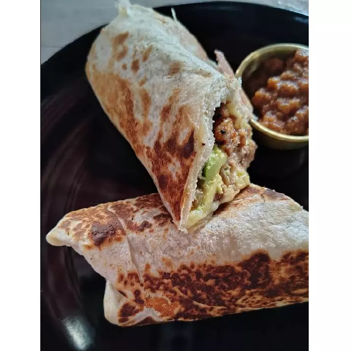 Burrito de chicharrón