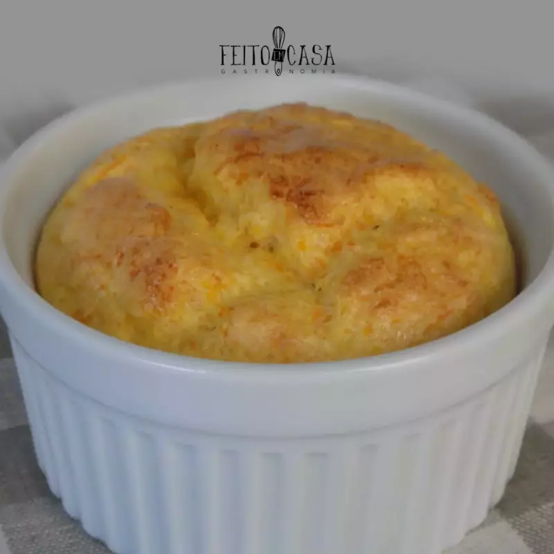 Suflê de cenoura