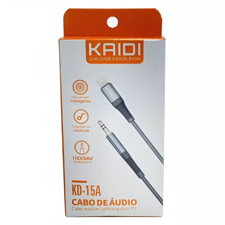 CABO DE ÁUDIO KAIDI P2 /IOS KD-15A