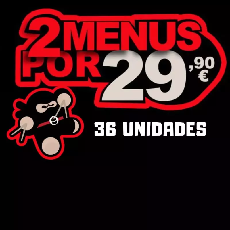 🔥 2 MENUS POR €29,90