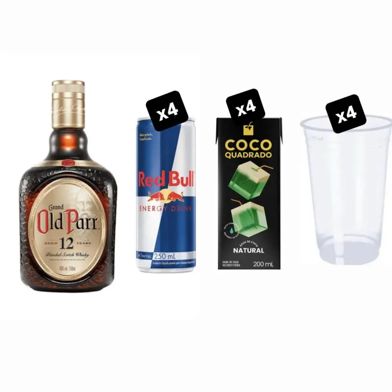 Combo Old Parr 12 Anos
