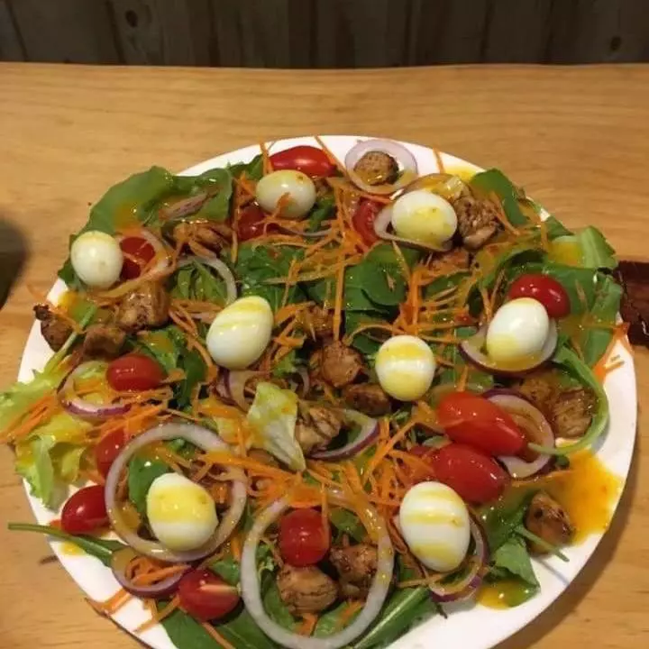 Salada Fit Com Frango