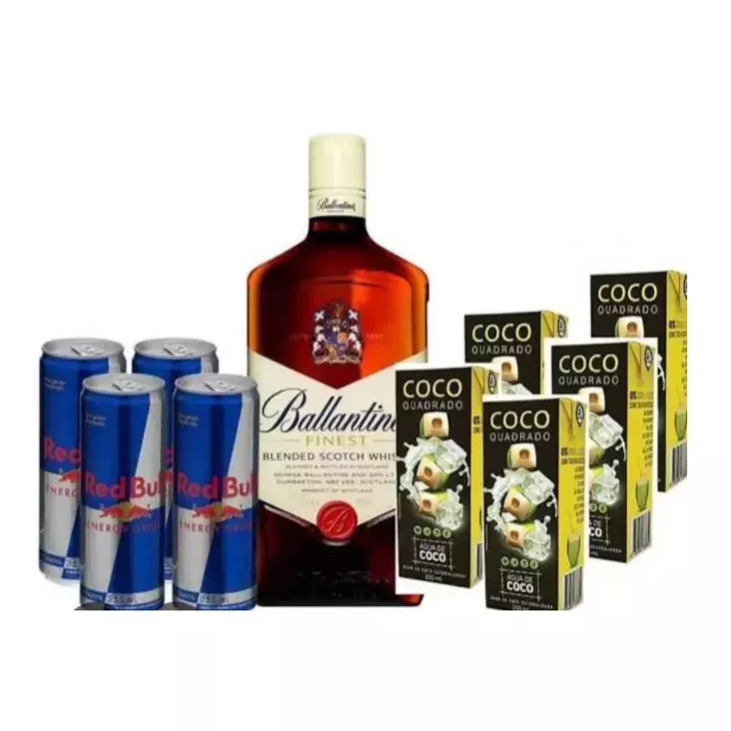 Ballantines com red bull