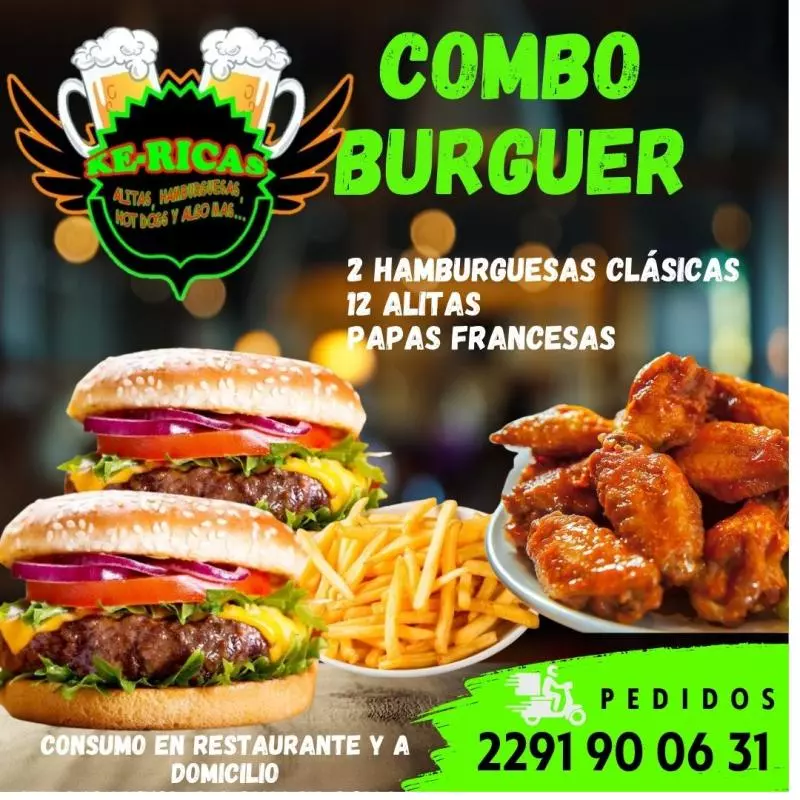 COMBO BURGUER
