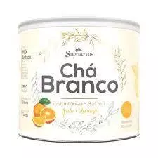 Chá Branco sabor Laranja 200g - Supraervas
