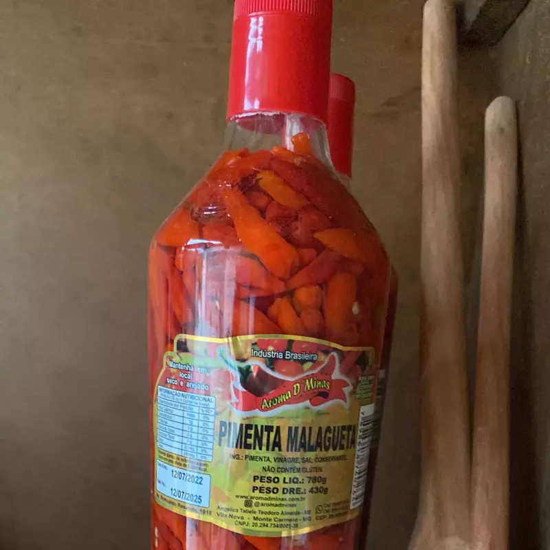 Pimenta malagueta 1 litro conserva