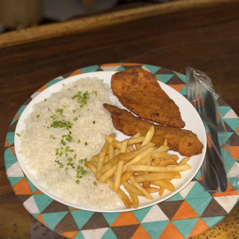 Proteína a milanesa
