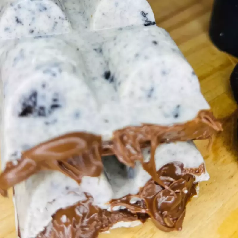 Barra LakaOreo com Nutella
