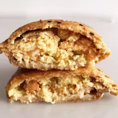 Pastel de Camarão com Abobrinha