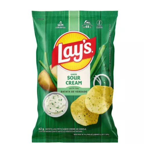 Lay's Sour Cream 62g