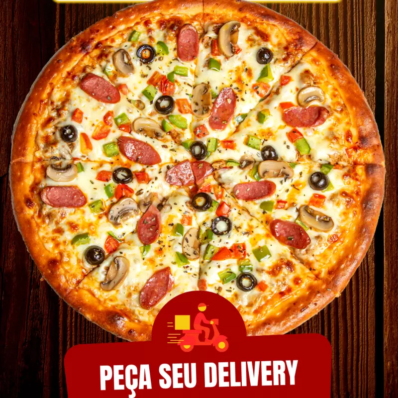 ATÉ DOIS SABORES PIZZA TRADICIONAL