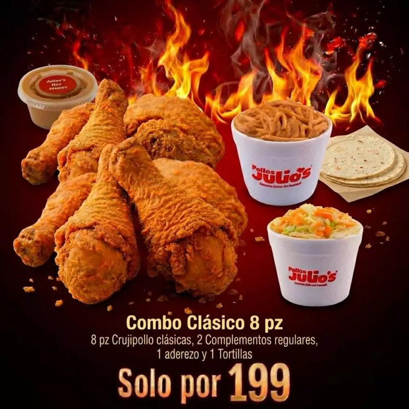 Combo Clásico 8 Pz🍗