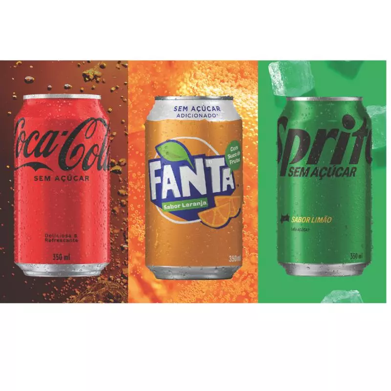 Refrigerante Lata Sem Açúcar