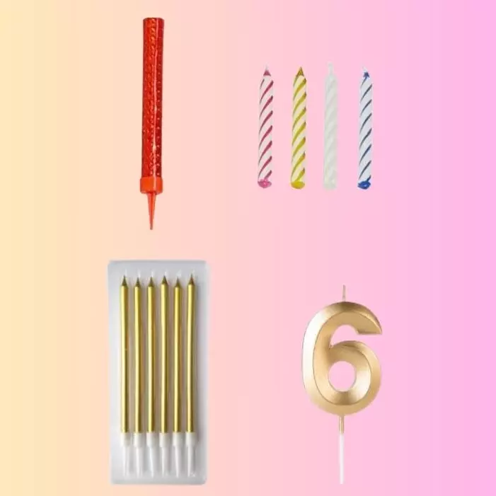 Velas aniversário