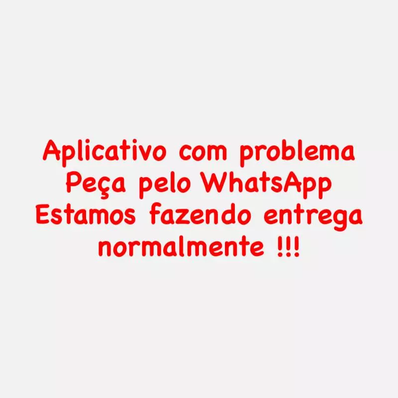 Peça pelo WhatsApp