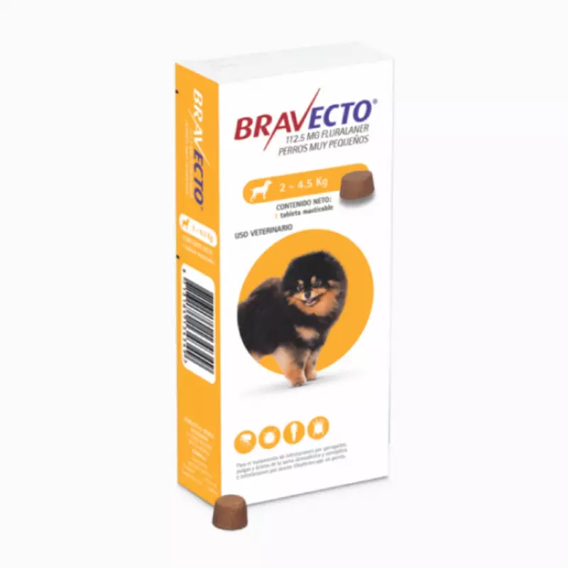 BRAVECTO de 2 a 4.5 KG